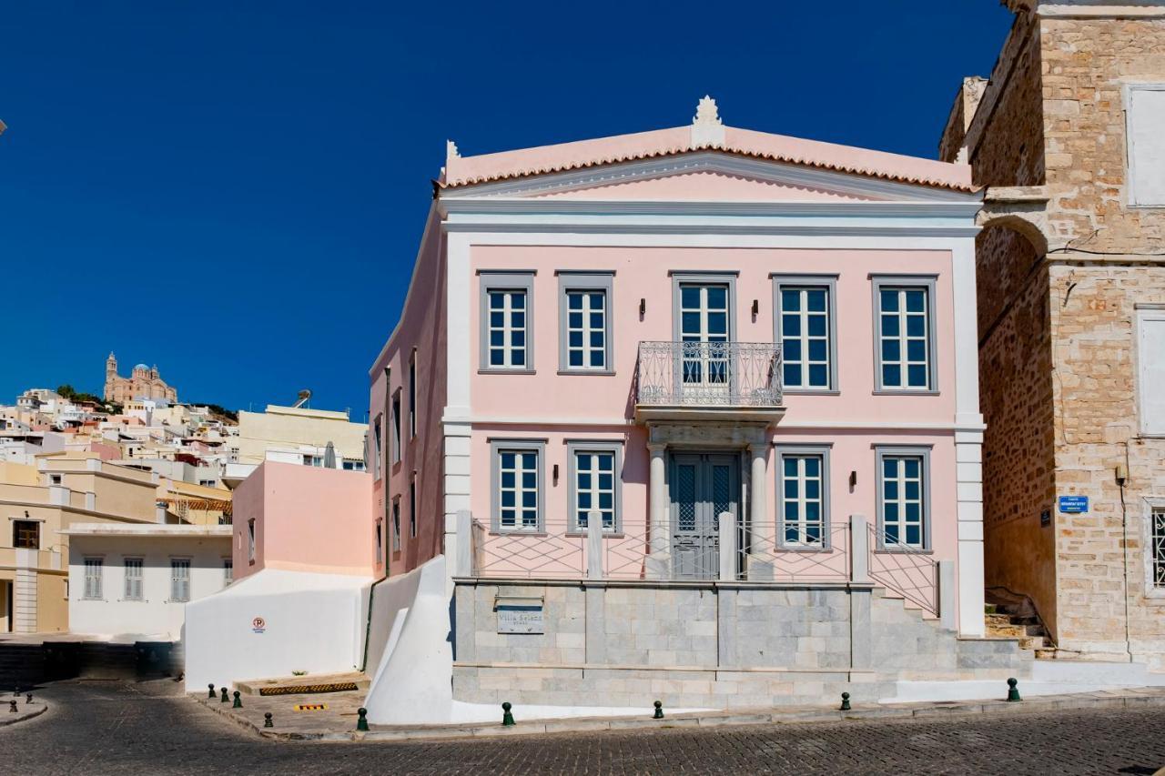 Villa Selena Ermoupoli Bagian luar foto