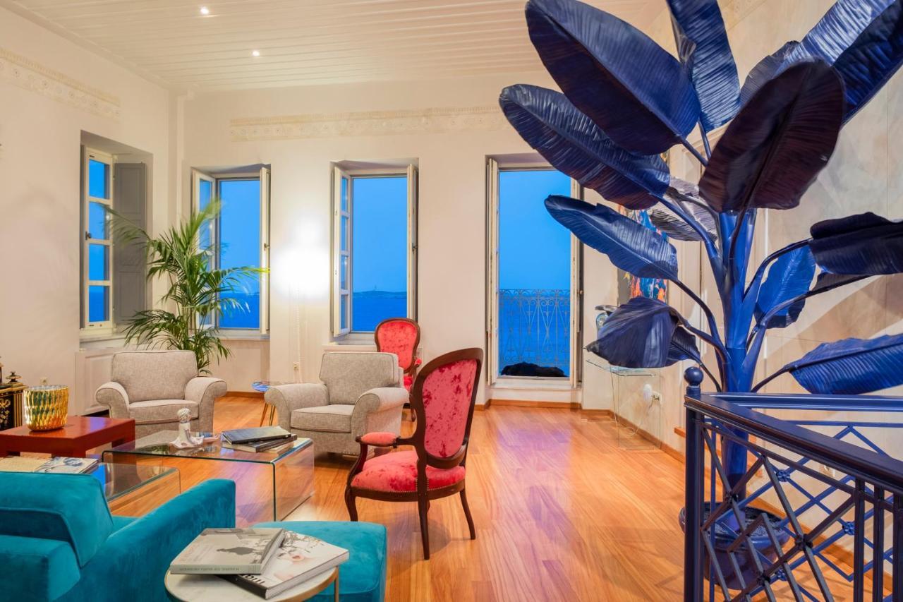 Villa Selena Ermoupoli Bagian luar foto
