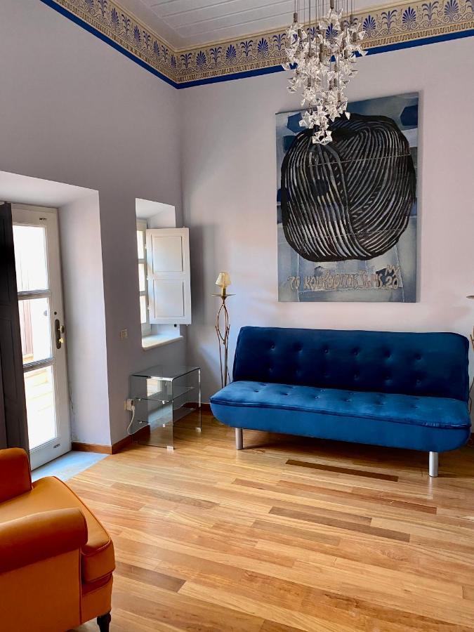 Villa Selena Ermoupoli Bagian luar foto